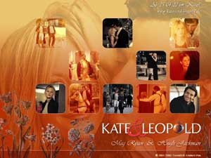 Kate and Leopard Wallpaper